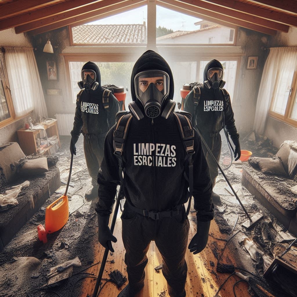 Servicios de limpieza post incendio en Santa Coloma de Gramenet