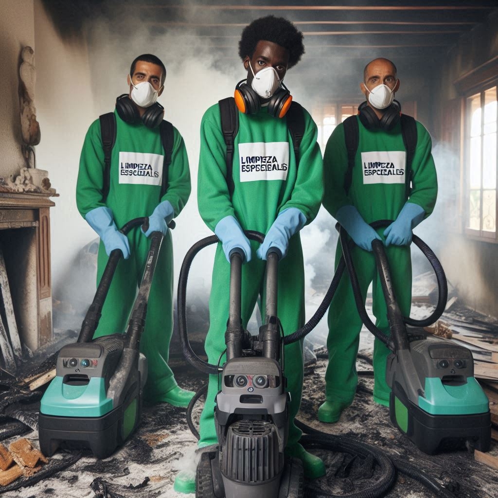 Servicios de limpieza post incendio en Mollet del Vallès
