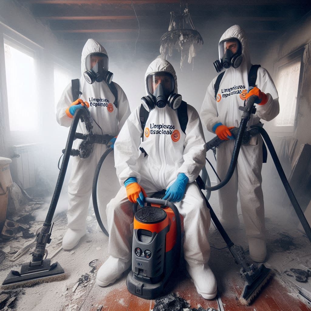 Servicios de limpieza post incendio en Cornellà de Llobregat