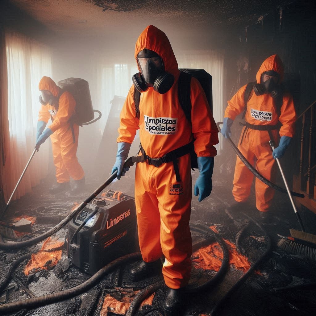 El importancia de los expertos en la limpieza integral post incendio 