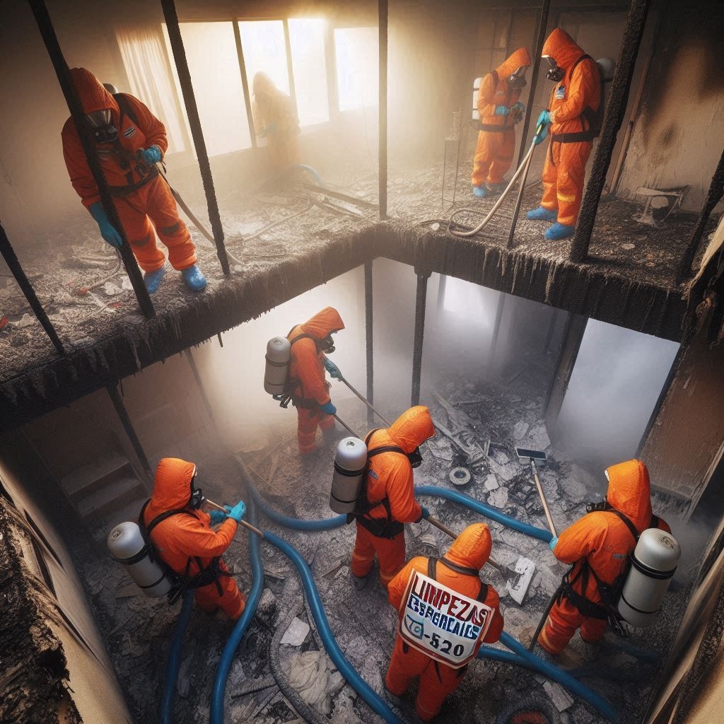  Soluciones rápidas y seguras para la limpieza post incendio