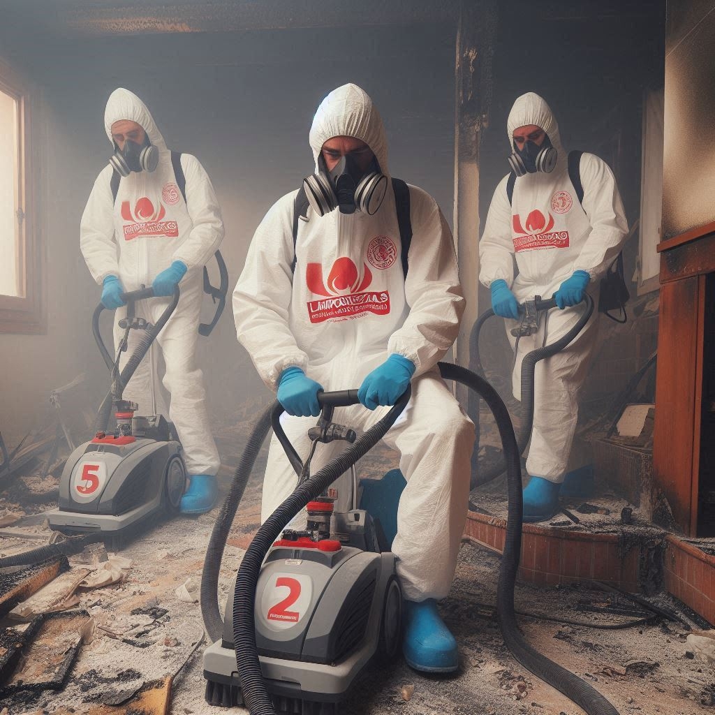 Cómo evitar lesiones físicas durante la limpieza post incendio