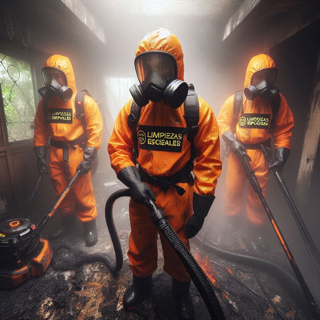 Cómo planificar una limpieza eficiente tras un incendio 