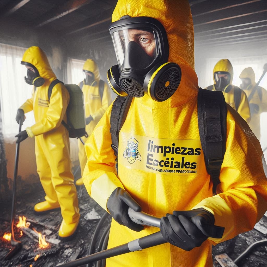  Medidas de protección para evitar choques eléctricos en limpieza tras incendios